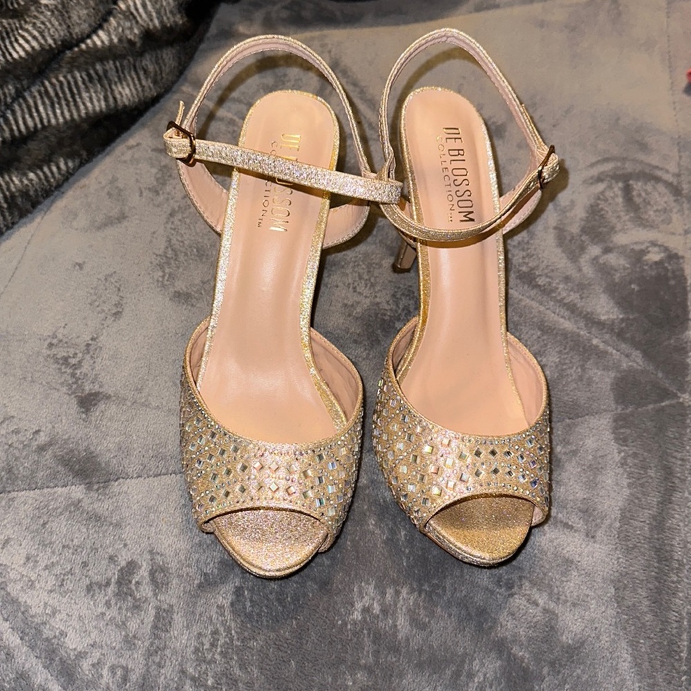 Sparkly heels